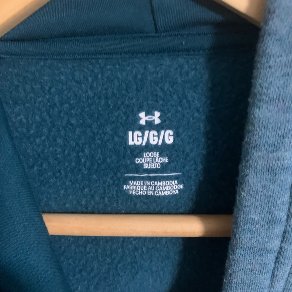 Vintage Under Armour Two-Tone Hoodie - Men’s L - Picture 3 of 4